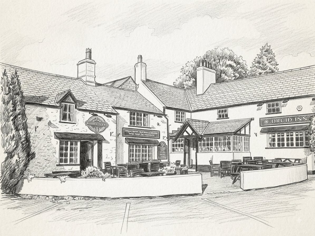 The Druid Inn, Llanferres